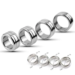 Metal Penis Headers Rings Glans Men's Foreskin Cock Ring Semen Ejaculation Delay Erotic Male Erection Sex Shop Cockring For Men