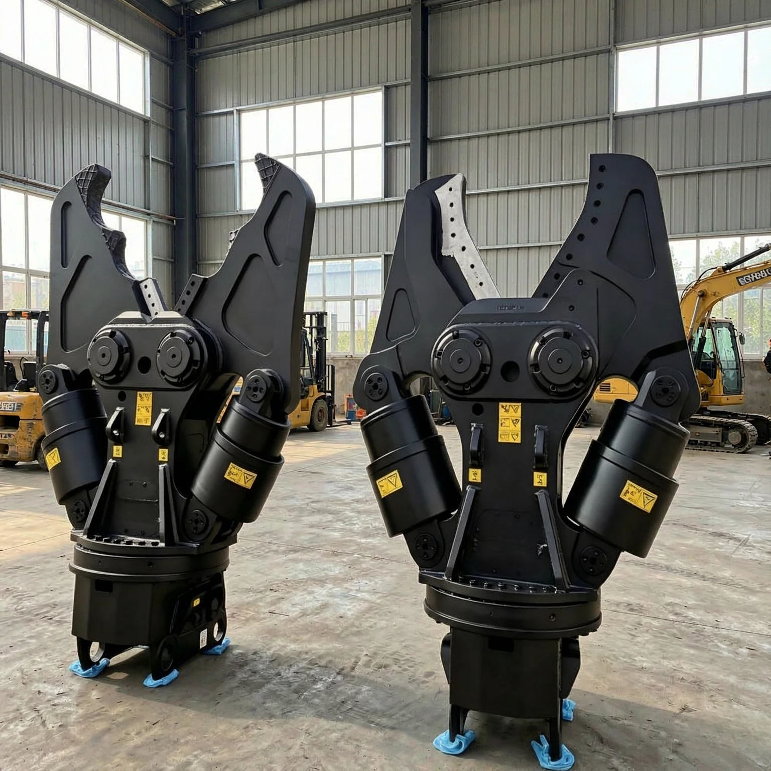Hydraulic Shear High Cutting Force for Metal Steel Bar Cable Cutting Hydraulic Shear Attachment Industrial Hydraulic Cutter