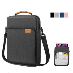 9-13 Inch Tablet Sleeve Bag Handle Carrying Case with Shoulder Strap Fits iPad Pro 11 M4 12.9 A16 10.2 M3 Air 5 4 10.9 Tab S8 S9