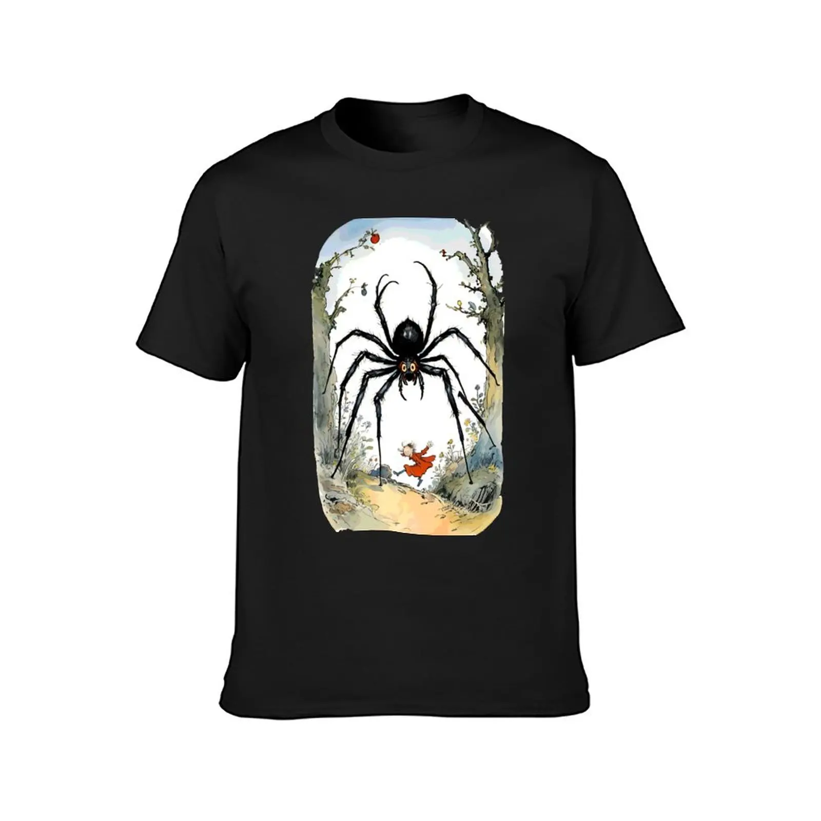 Arachnophobia: Encounter in Red T-Shirt summer tops summer top summer clothes Short sleeve tee mens tall t shirts