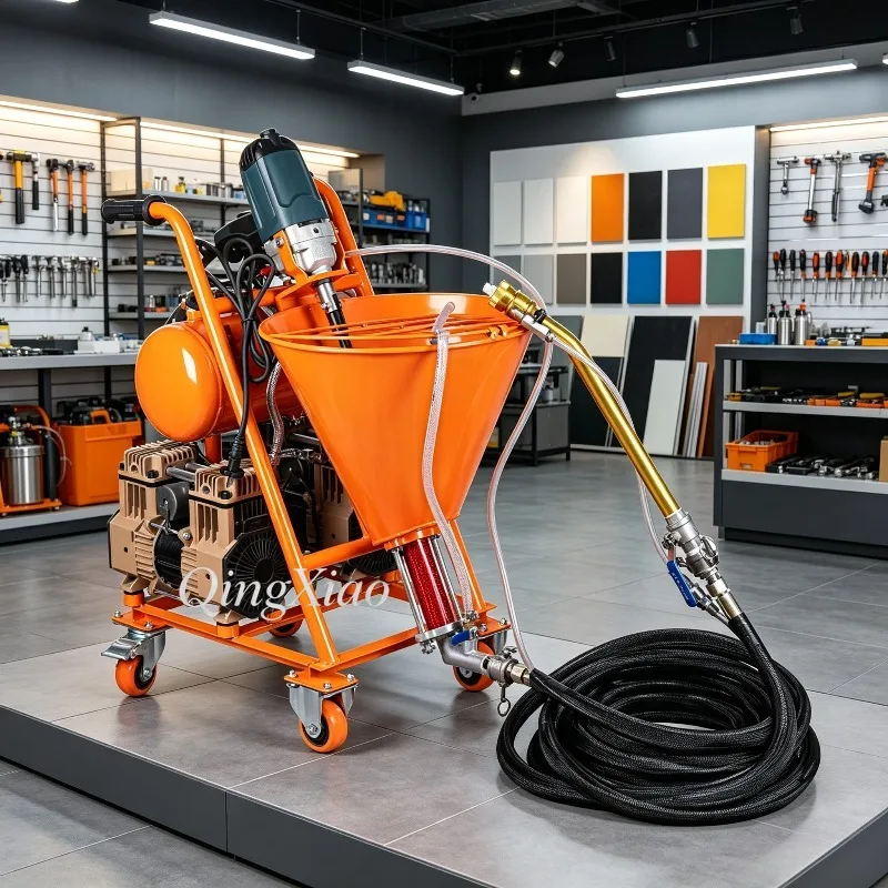 Multifunctional High Pressure Grouting Sprayer Intelligent Industrial Mortar Machine For Building Wall Crack Repair Construction
