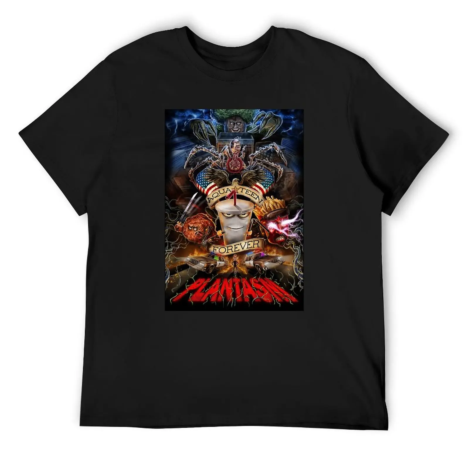 

Aqua Teen Forever Plantasm T-Shirt Clothing kawaii clothes clothes heavy weight t shirts for men