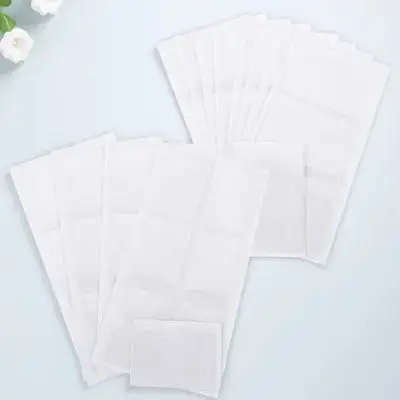

50Pcs Self Adhesive Index Card Pockets Transparent Label Holders for Delivery Boxes Warehouse Supplies Office School Plastic