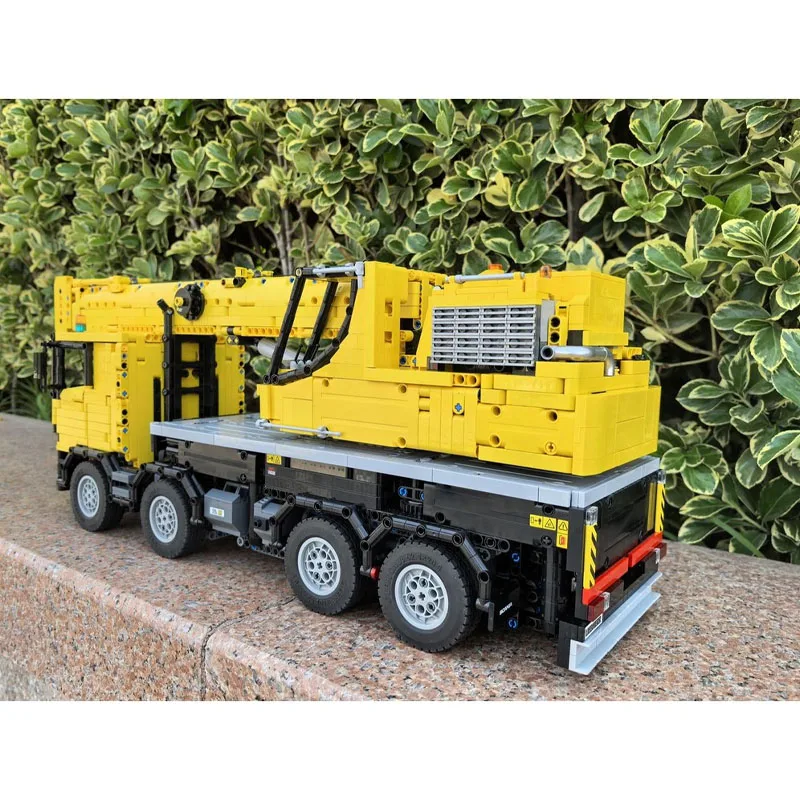 

MOC-233611 Новый грузовой LTF 1060-4,1 мобильный кран, строительный блок, модель 4041, детали MOC, креативная детская игрушка на день рождения для мальчиков, подарок