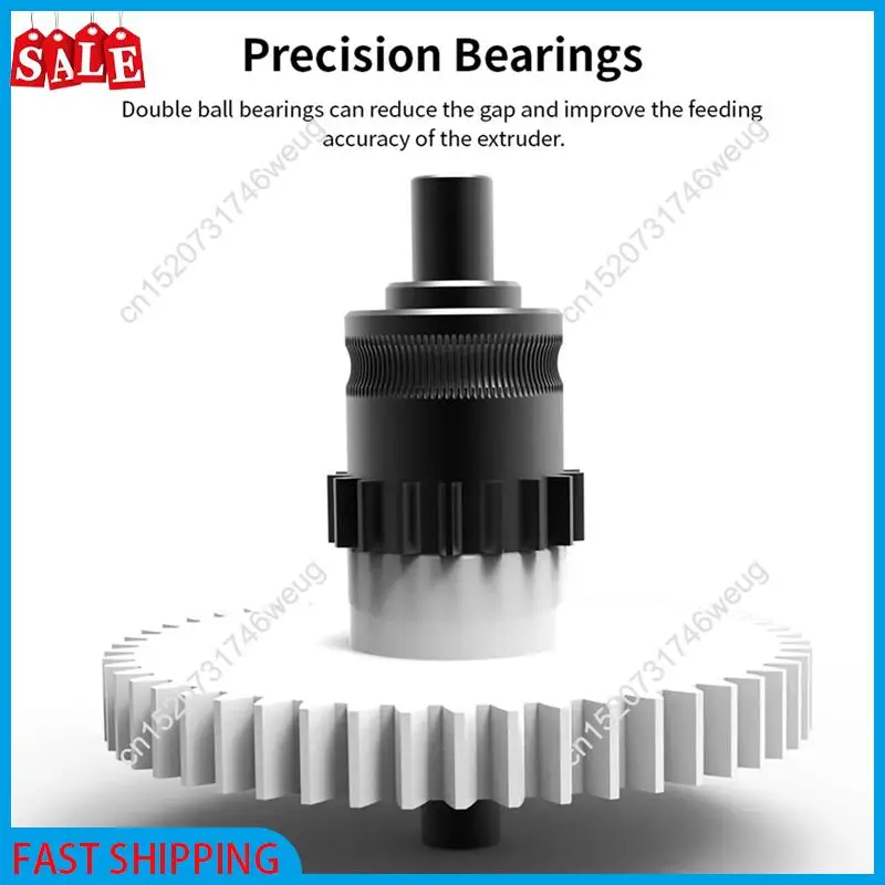 Flash Deal-2X For FLASHFORGE Adventurer 5M AD5M CNC Nanocoated Extrusion Head Gear Kit 3D Printer Parts For AD5M 3D Printer