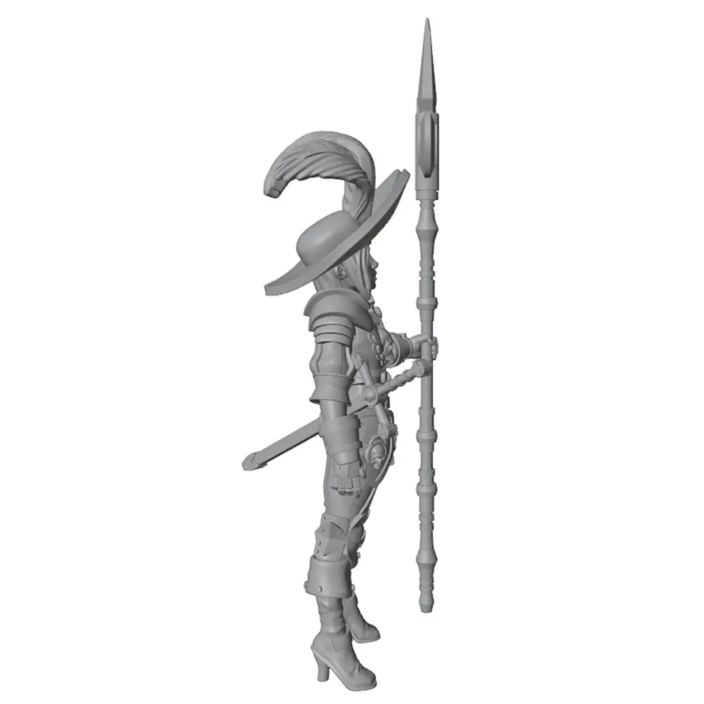 Kit modelo resina sin pintar juegos de rol coleccionables - imagen 5