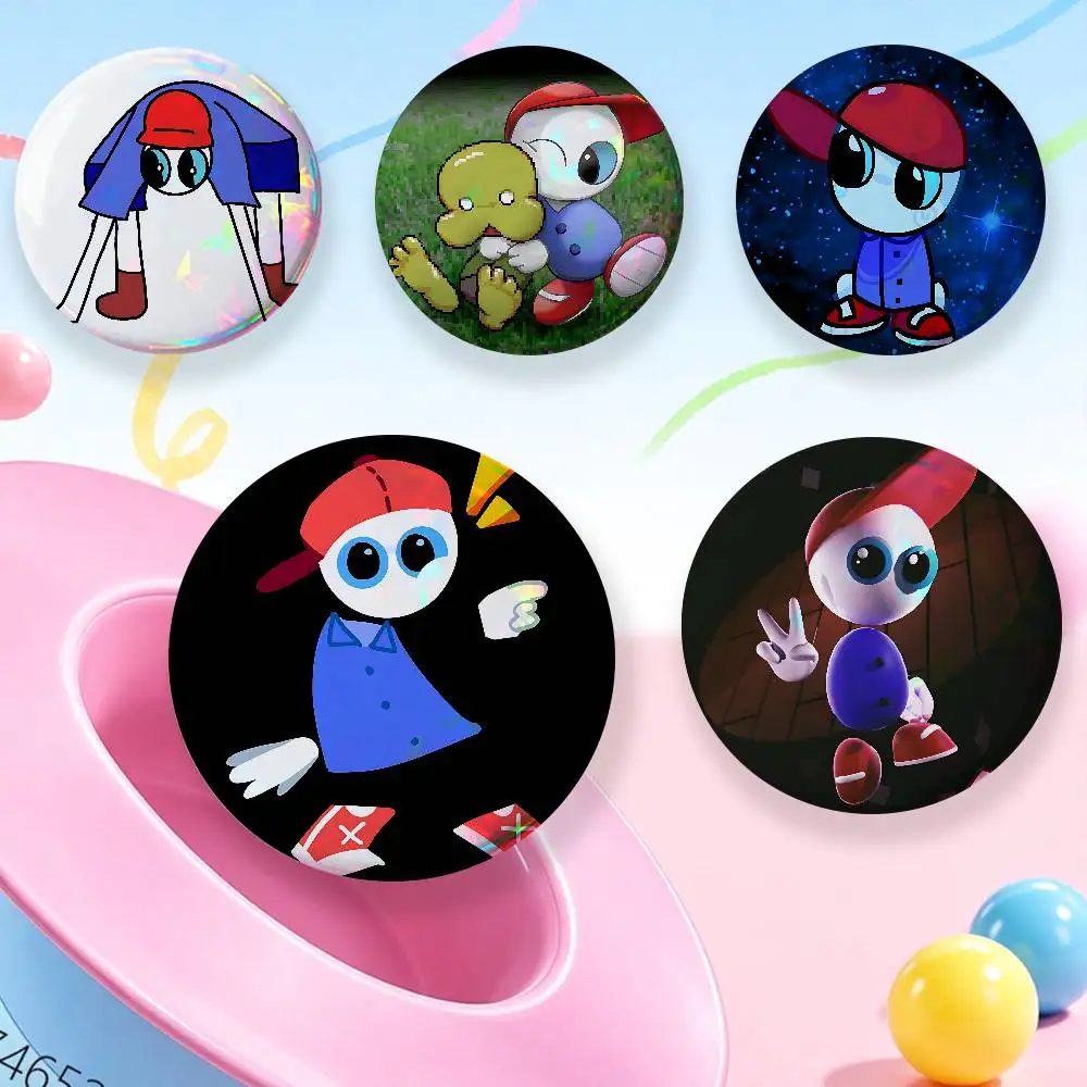 FOR Endacopia Game Mellow Badges Round Cosplay Pin Bag Decor Fans Collect Friends Gifts Brooch Souvenir