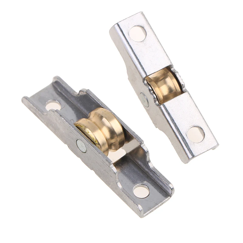 ステンレス鋼ホームウィンドウプーリーガラス上部と下部プーリーホイール引き戸ローラーランナーミュートホイールトラックプーリーハードウェア