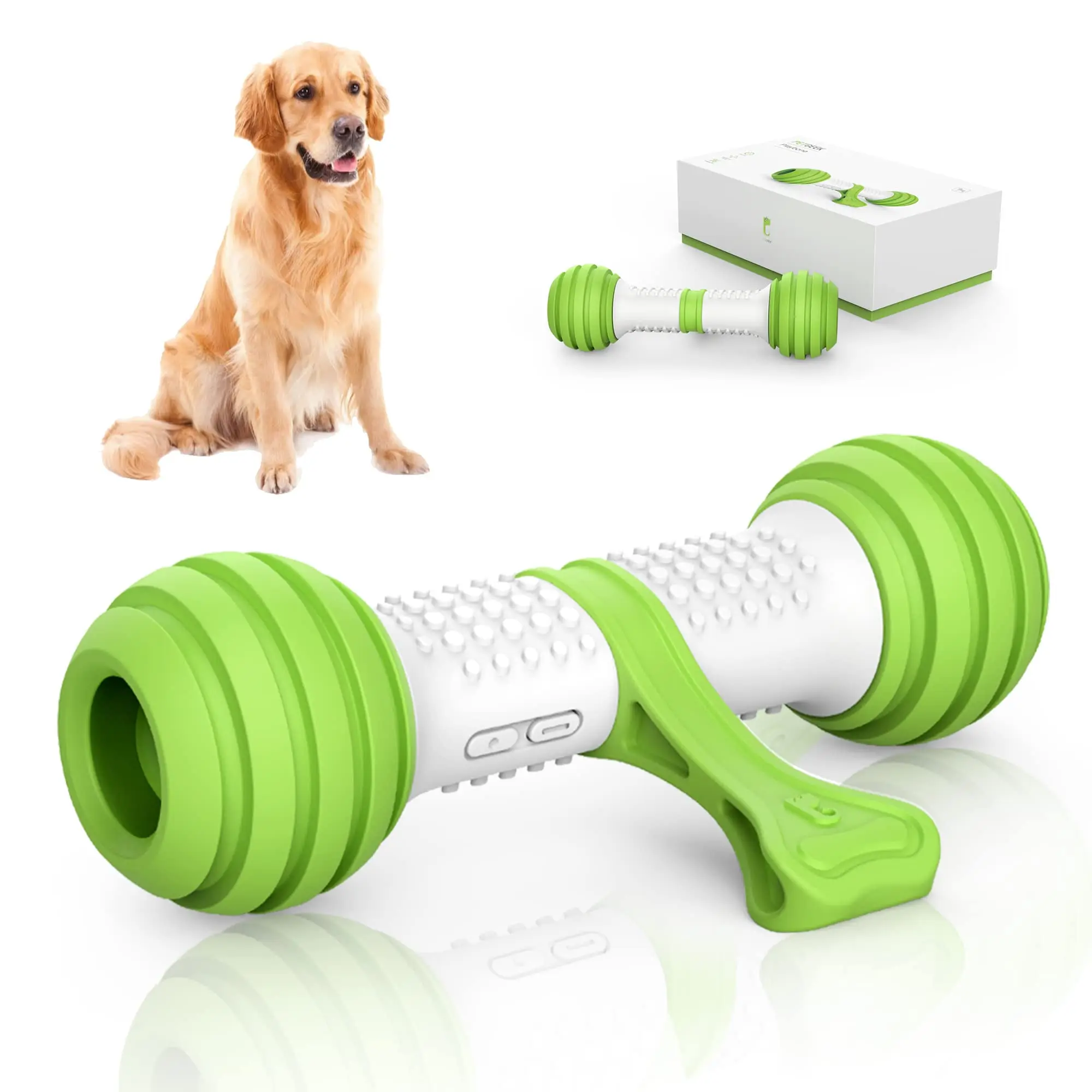 

Automatic Dog Bone Toy, Smart Interactive Pet Toys for Boredoms Electronic Dog Self Entertainment Toy Safe &amp Durable Material