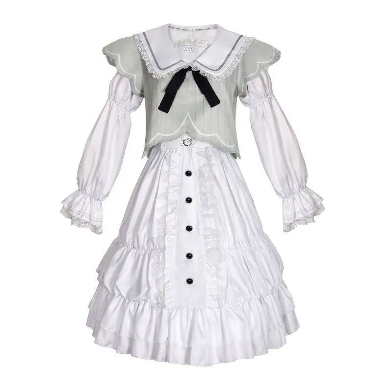 

YOISAKI Cosplay Costume KANADE New Skin Outfit Lolita Dress Uniform Cosplay Costume Halloween Women Party Suits