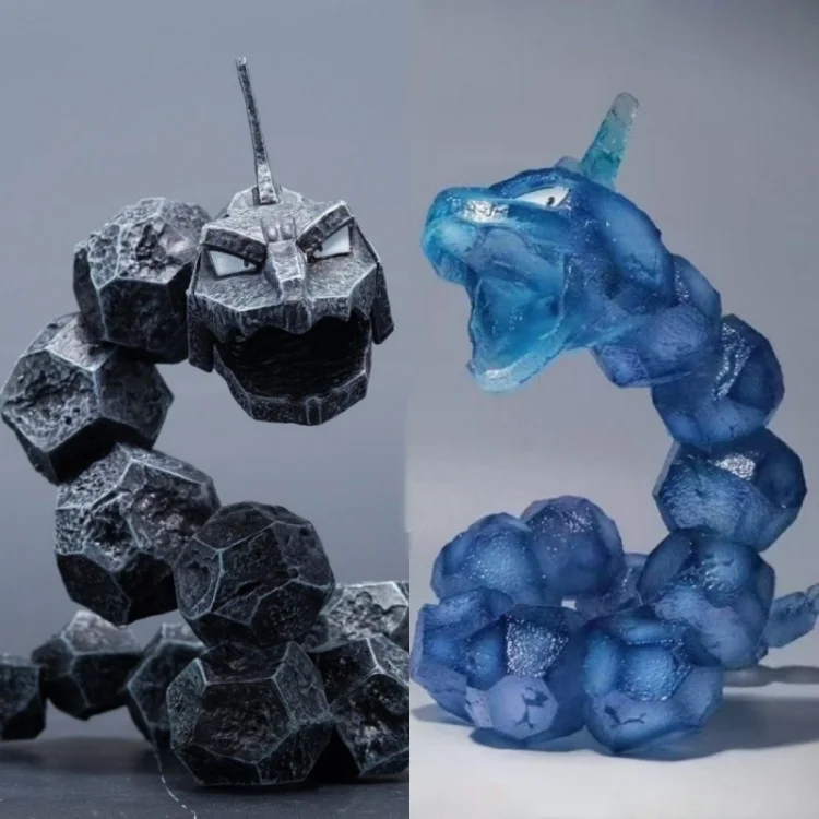 1/20 animal de estimação pokemon onix ação gk figura grande rock cobra bolso monstros coleção modelo ornamento estátua brinquedo personalizado presente