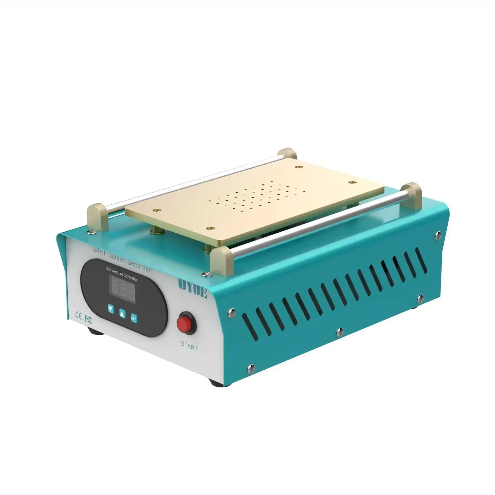 948T mobile phone screen separator with built-in vacuum pump screen remover for Apple and Android with heating table 7INCH