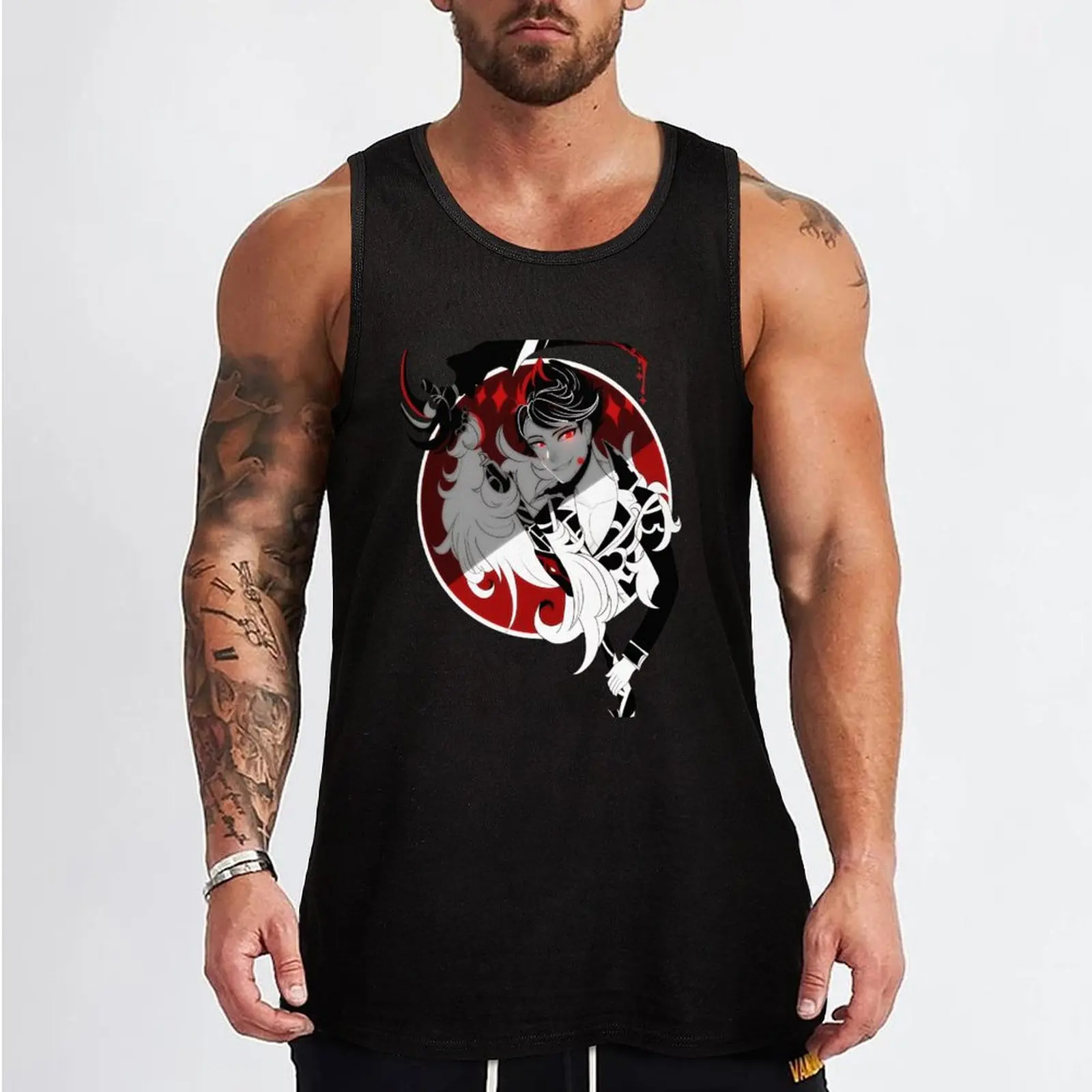 Belial! Tank Top gym shirts Gym t-shirt man t-shirts for Men's gym male top