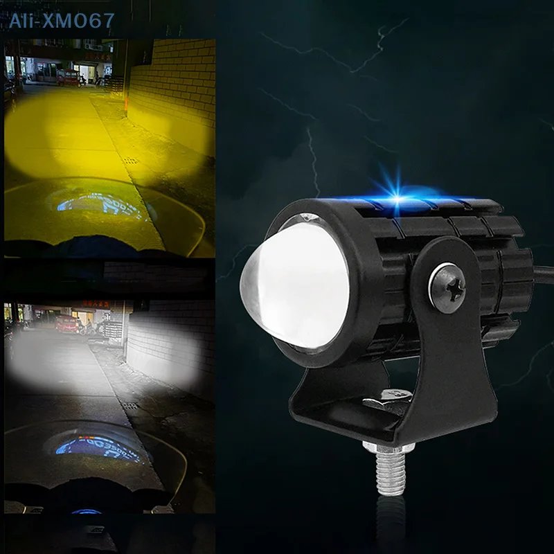 

Двухцветный мотоциклетный фонарь, лампа рыбий глаз