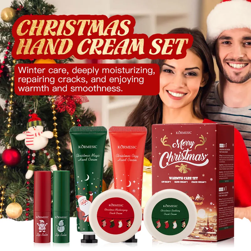 

Christmas Gift Set Hand Cream durable Moisturizing Nourishing Brightening Hydrating Hand Creams Beauty Hands Skin Care Products