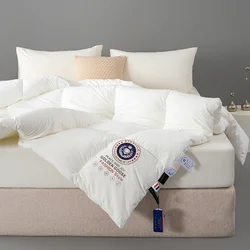 Super Soft Goose Down Comforter Duvet Insert Five Star Hotel Duvets Fluffy Double Queen King Size All Season Quilt Blanket