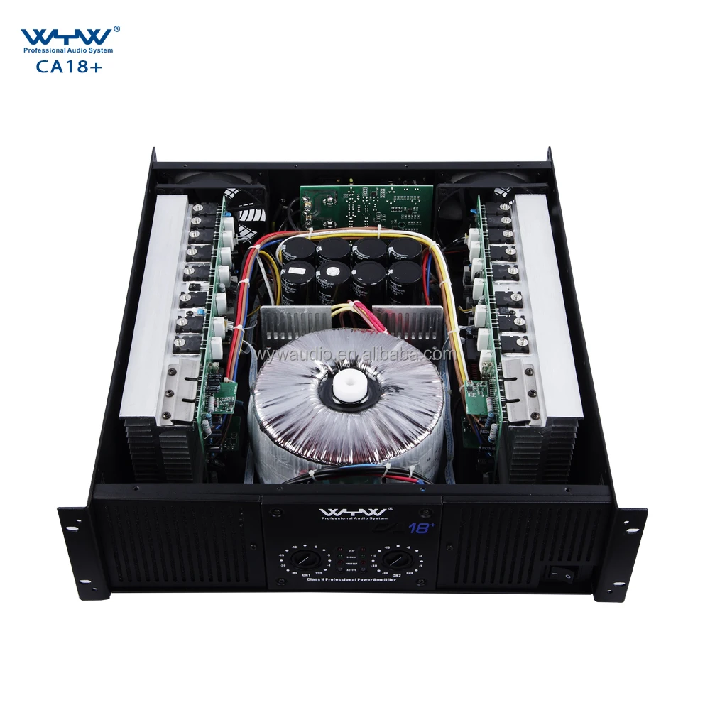 

Audio Power Amplifier - New Design - Black Panel 2017