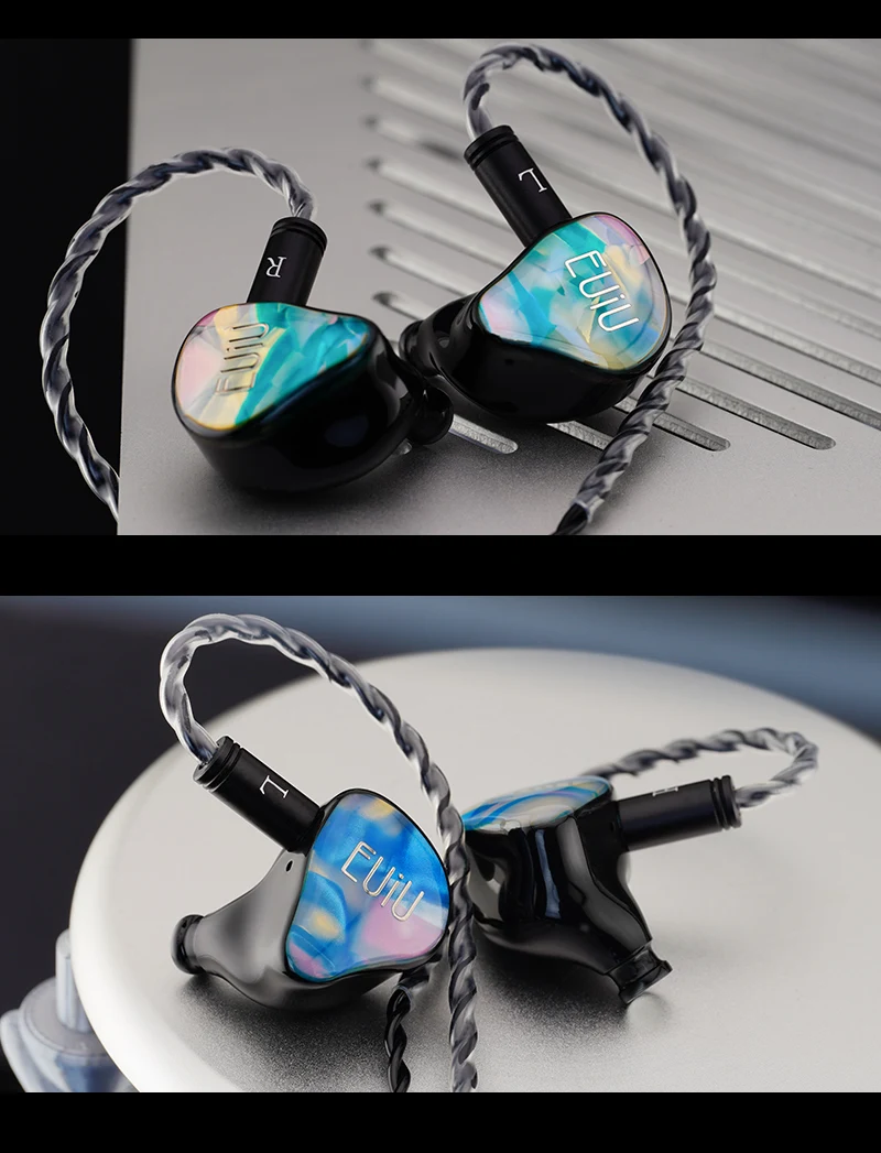 EUIU EI-01 Dynamischer Treiber Allround-HiFi-IEM mit 0,78mm 2-Pin Abnehmbarem Anschlussdesign – Detail 11