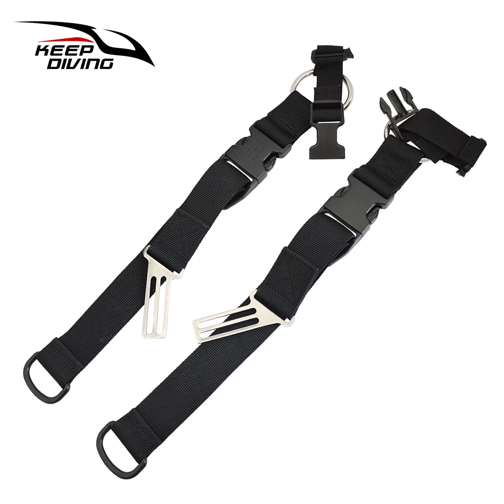 Scuba Diving Adjustable Backplate Harness Set BCD Ultralight Backplane Accessories Crotch Strap Weight Belt Dive Accessories