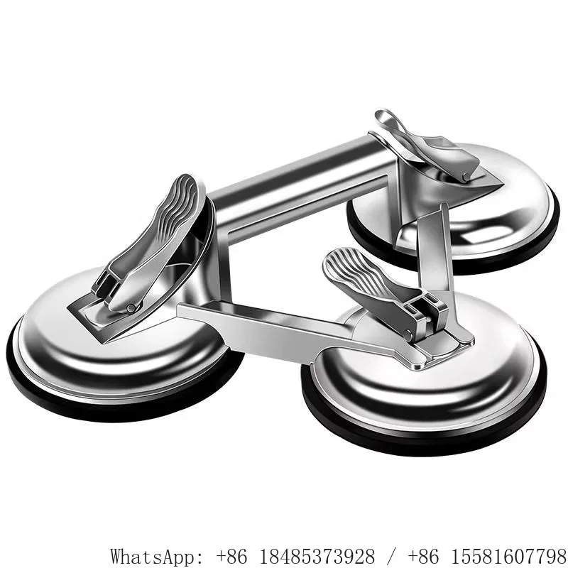 Heavy‑Duty Glass Suction Cup Lifter Vacuum Suction Lifter for Glass Tile Wood Panel Moving Installation Hand Tool