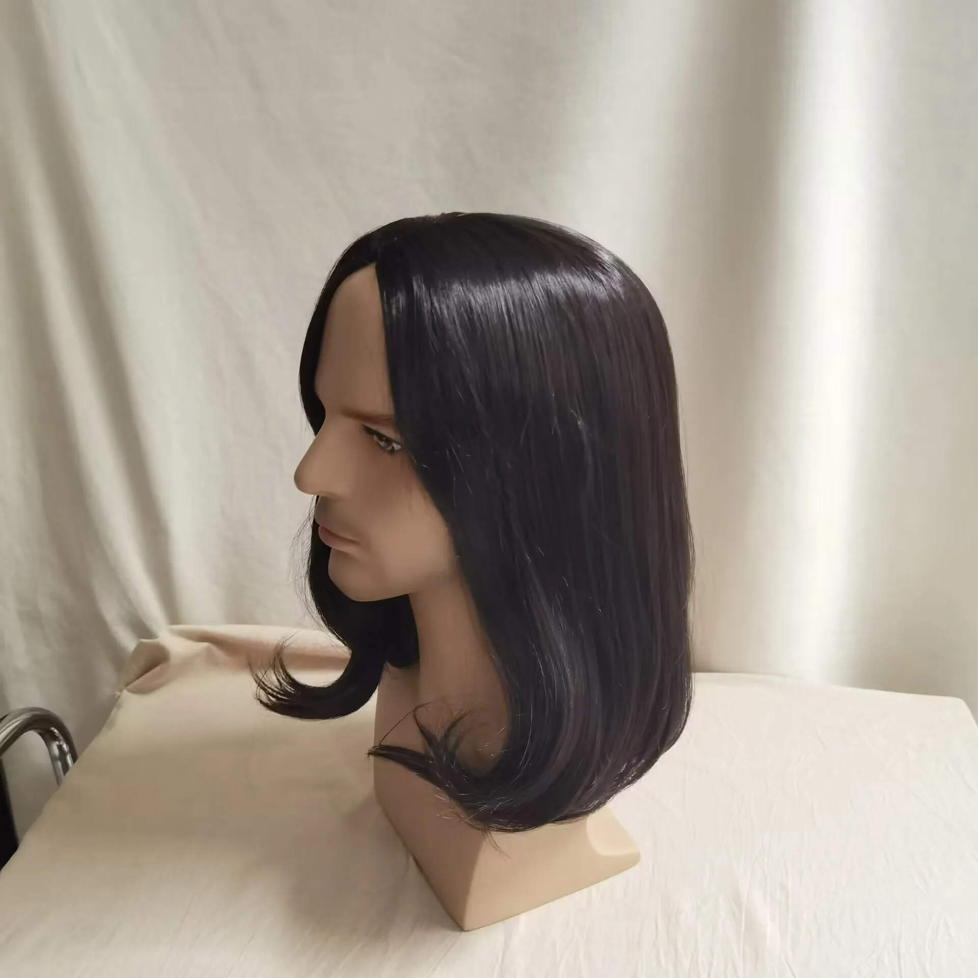 Pelucas cortas John Wick para hombre, fibra resistente al calor para fiesta de Cosplay diaria, película de ficción clásica
