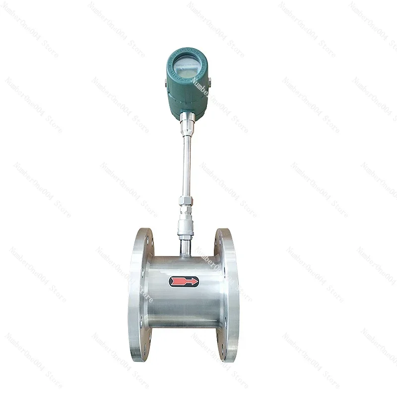 Thermal Gas Mass Flowmeter Plug-in Pipeline Compressed Air Oxygen Nitrogen Natural Gas Factory Direct Sales