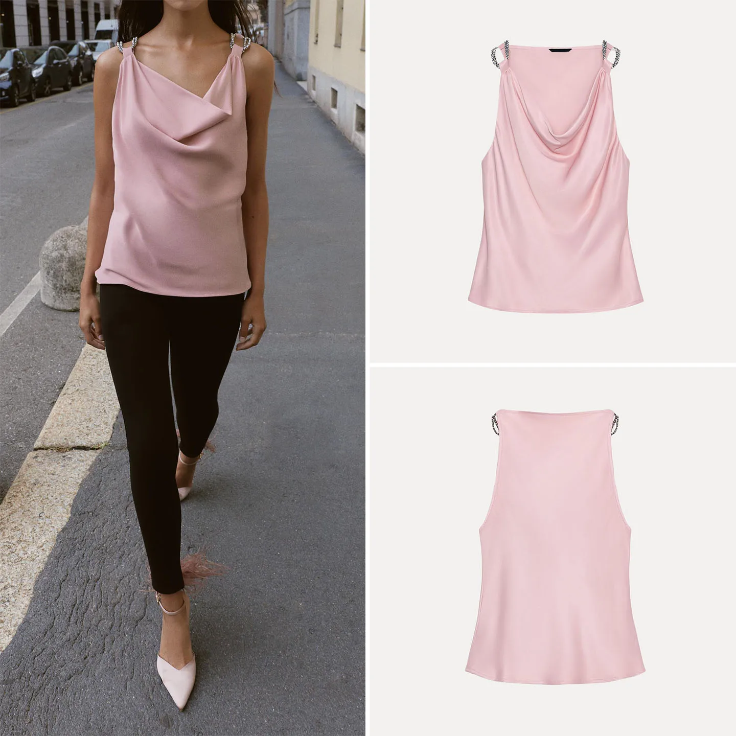 

Z Women's Faion Sweet Ele Beaded Silk Satin Feel Top 2025 New Sle Beadwork Chiffon Material Outerwear