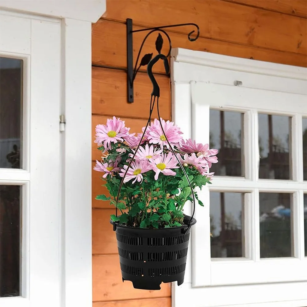 Plastic Orchid Growing Containers 5 Pack for Phalaenopsis Dendrobium with Air Circulation and Moisture Visibility