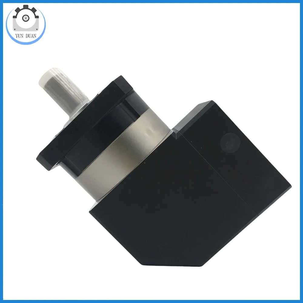High Precision NEMA42 90 Degree Right Angle Planetary Gearbox 19/24mm Input  Ratio 3~100:1 for Nema42 110 130mm Stepper Motor