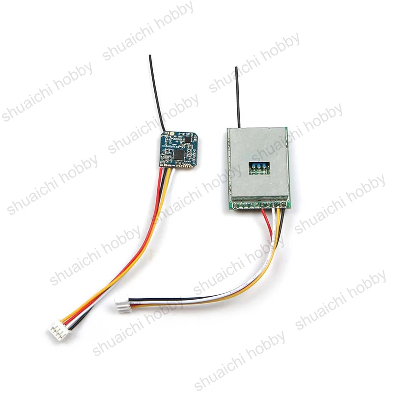 2.4G 200MW Wireless Video Audio Launching Receiving Module 3.3-5.5V 23dBm Transmitter Assembly Kits for FPV Drone Model Vehicles