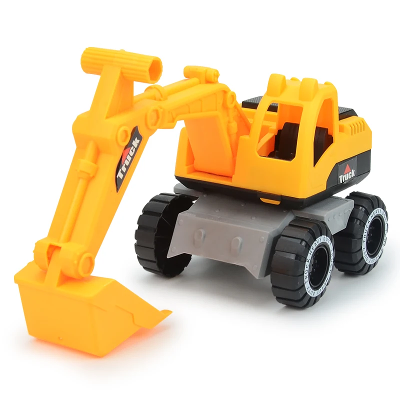 Excavator Dump Truck Model Toy Engineering Vehicle Set .Construction Fleet Toddler Early Education Construction Vehicles Toys