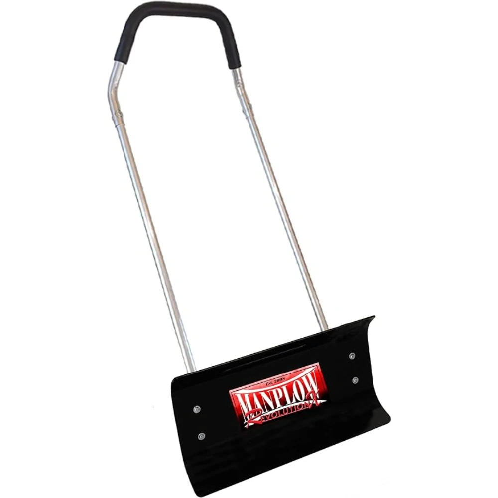 

24 Wide Snow Pusher with Power U Handle Upgrade