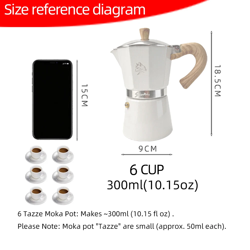 300ml(6-cup)