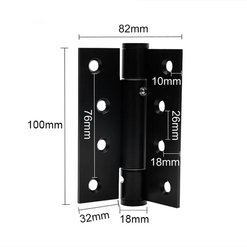 4 Inches Stainless Steel Adjustable Hinge Furniture Spring Mute Hinges Window Cabinet Door Connector Home Hardware Accessories