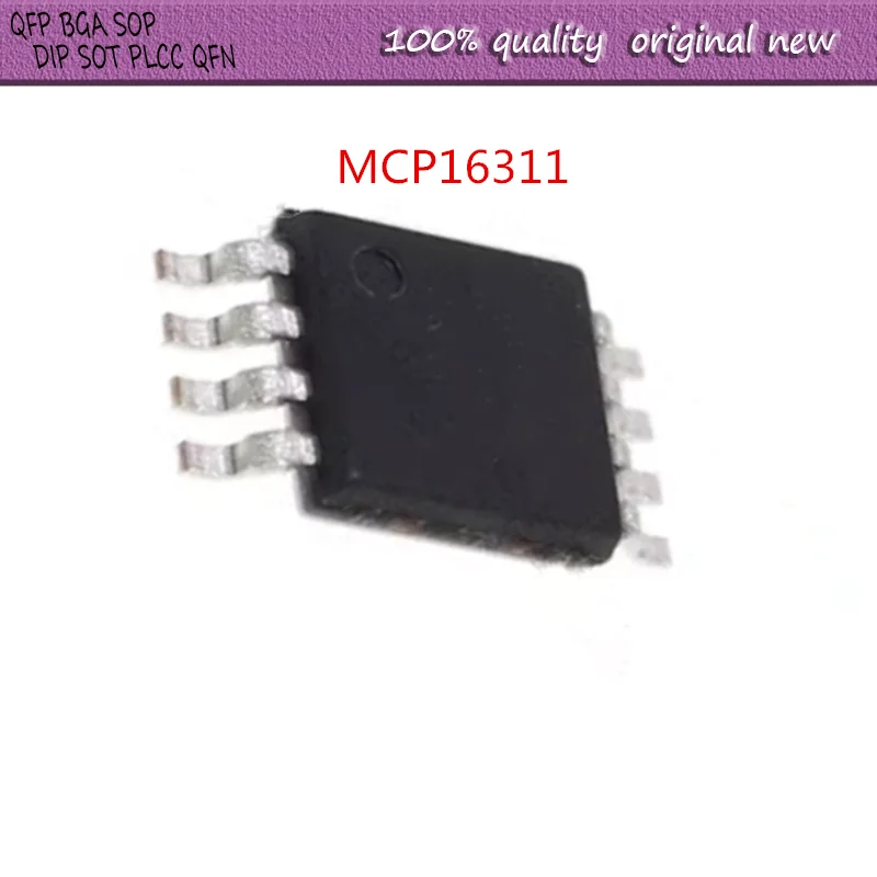 

NEW 2PCS/LOT MCP16311 MCP16311T-E/MS MCP16311-E/MS 16311E MSOP-8