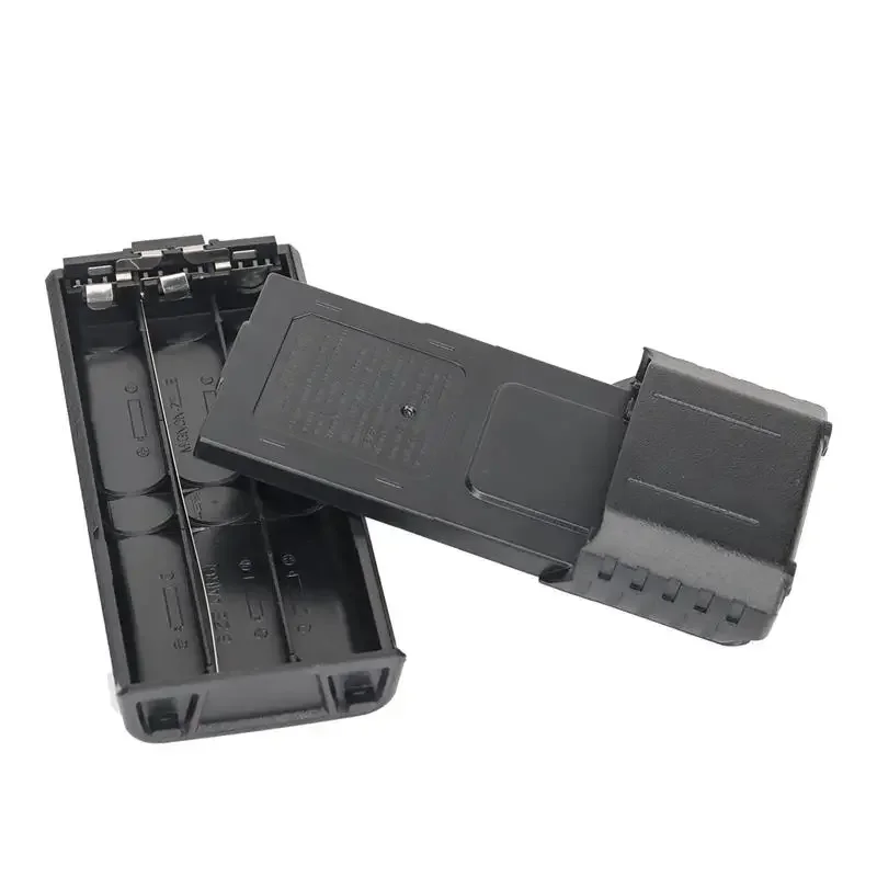 Baofeng-Caixa de bateria de rádio portátil, Baterias Walkie Talkie, Power Shell para UV 5R, UV-5RE, UV-5RA Cover, 6 x AA