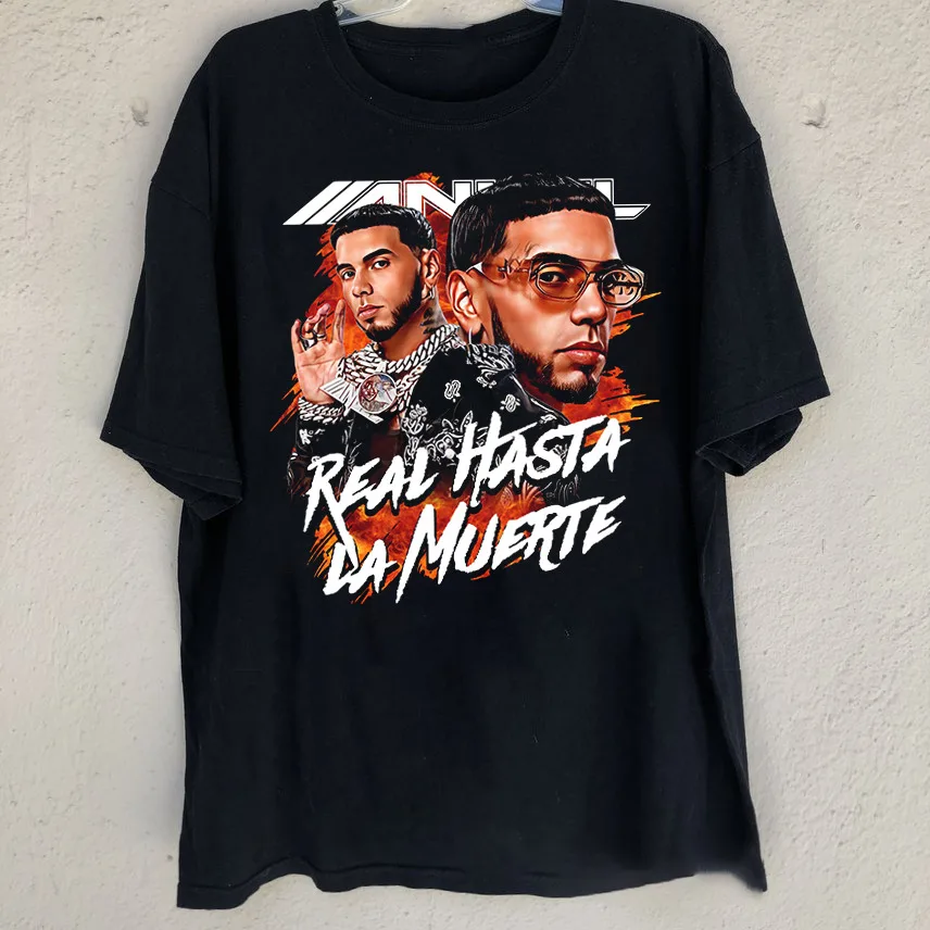 Anuel AA Tour Gift For Fan Short Sleeve Unisex T-Shirt All Size