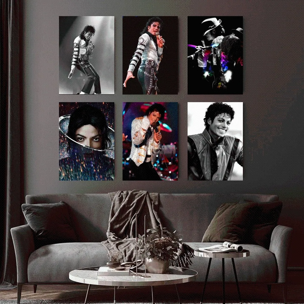 Michael singer Jackson Poster Home Office study Wall Bedroom Living Room Kitchen Decoration Painting