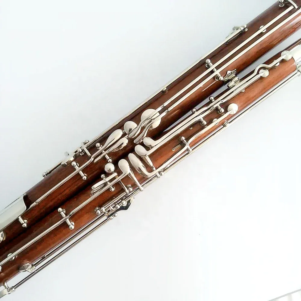 Student Preferred Musical Instrument: Maple Wood Nickel-plated Bassoon