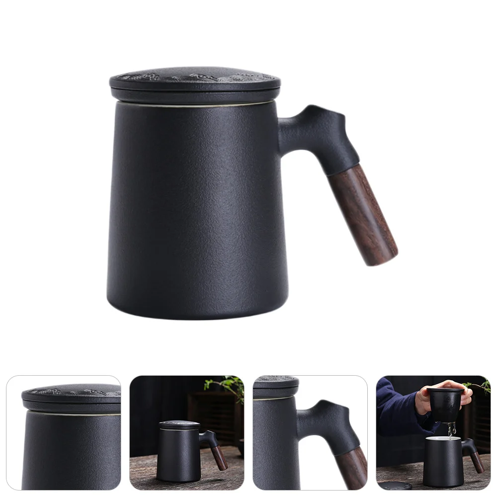 

1Set Attractive Ceramic Tea Cup Fine Workmanship Sturdy Structure Ideal for Home Office and Outdoor Ceramic Tea Cup