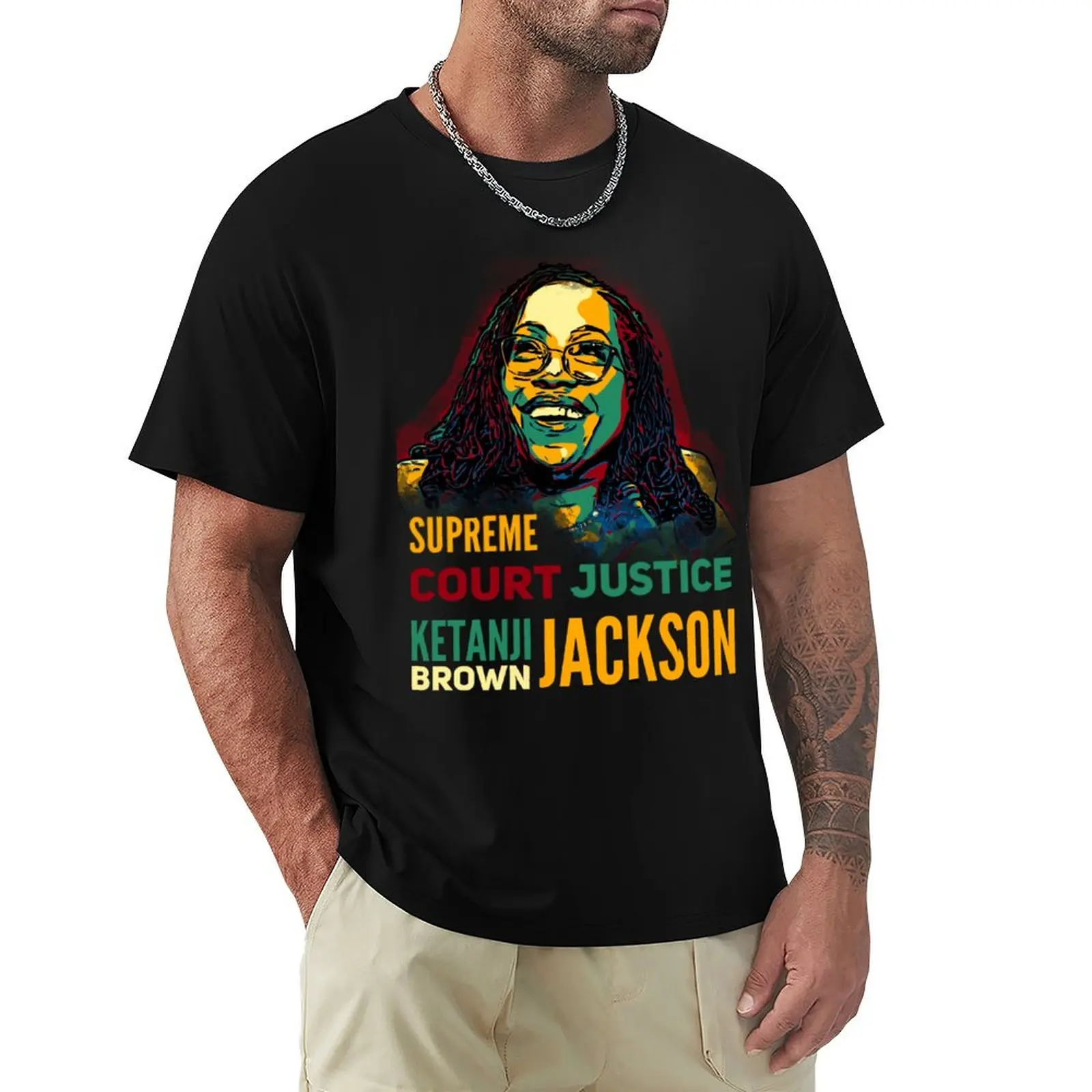 

Ketanji Brown Jackson T-Shirt T-shirts oversize clothes customs for a boy plain black t shirts men