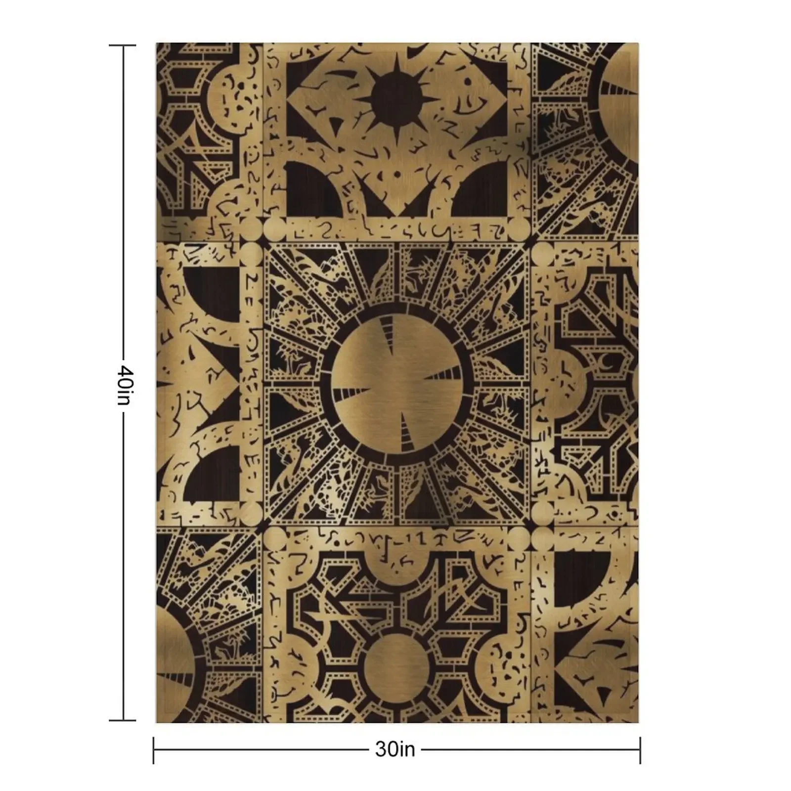 Custom Lament Configuration Side A Throw Blanket Hairy Luxury St Designers Heavy Blankets