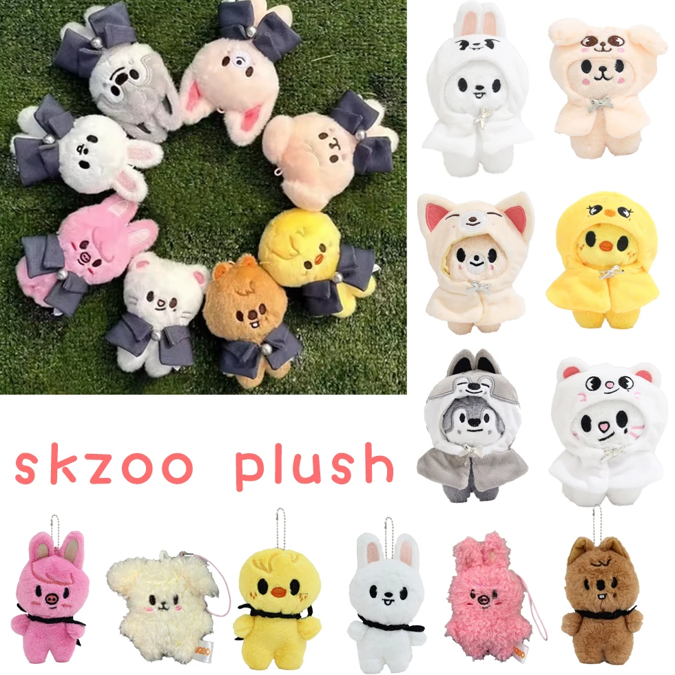 

Skzoo плюшевый брелок новый стиль Kpop мягкие животные плюшевые игрушки Stay плюшевые куклы JYP Fans Leeknow Hyunjin брелок кулон подарок