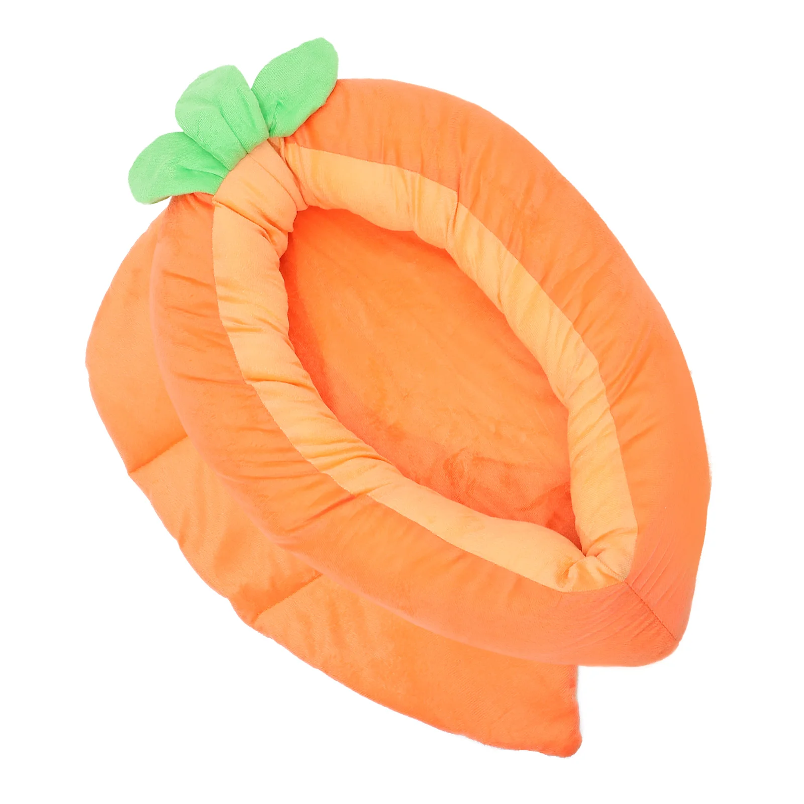 

Carrot Shape Bunny Bed Rabbit Nest Soft Warm Pet Bed for Small Dogs Cats Rabbits Guinea Pig Chinchilla Comfortable Sleeping