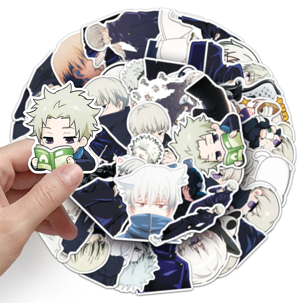 10/30/50pcs Cool Anime Jujutsu Kaisen Inumaki Toge Cartoon Stickers Decals Waterproof Graffiti Notebook Phone Laptop