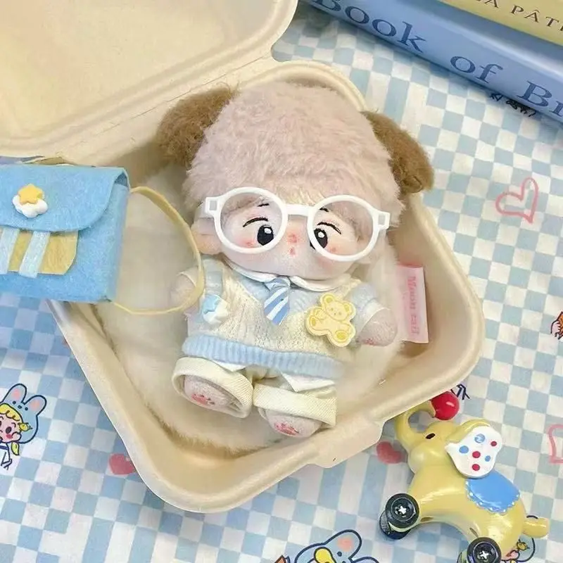 10cm Cotton Doll Dress-Up Clothes Beihai Love College Wind Series Exquisite Baby Humanoid Doll Outfit for Toy Dolls Accessories