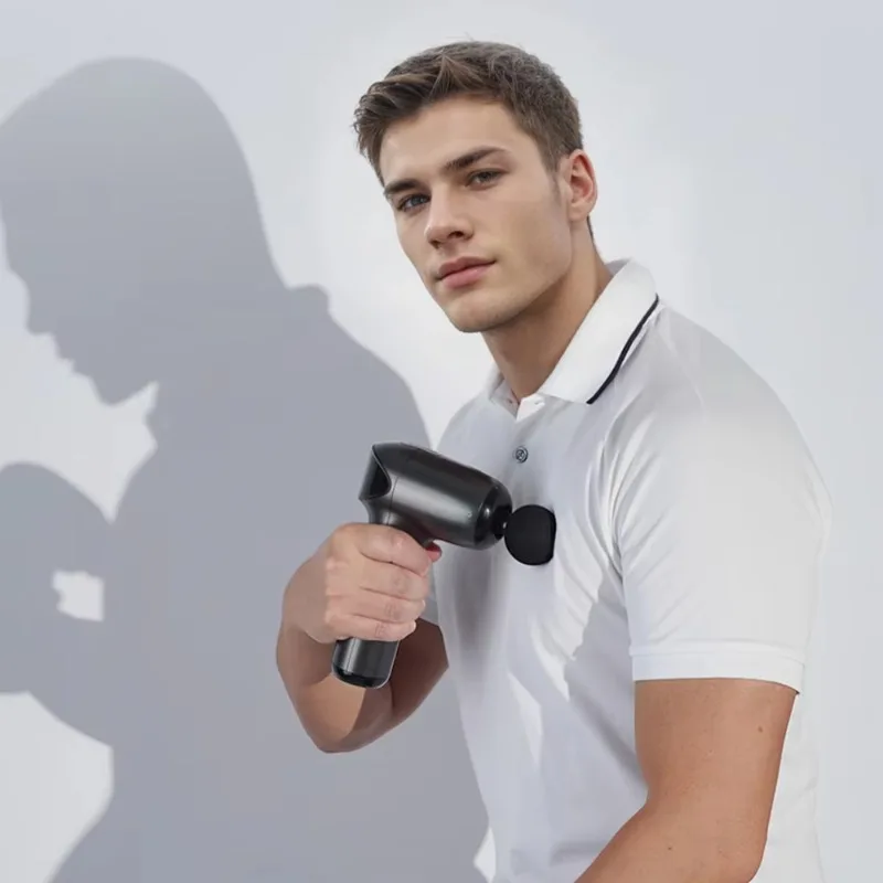 Brushless Motor Massage Gun Low Noise Powerful Vibration Muscle Relax Massager