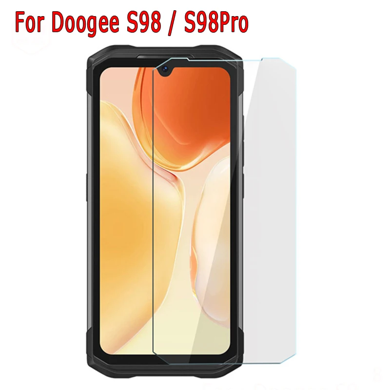 S98Pro HD Tempered Glass For Doogee S98 Pro Cover Phone Front Screen Protector Film For Doogee S 98 Pro Glass