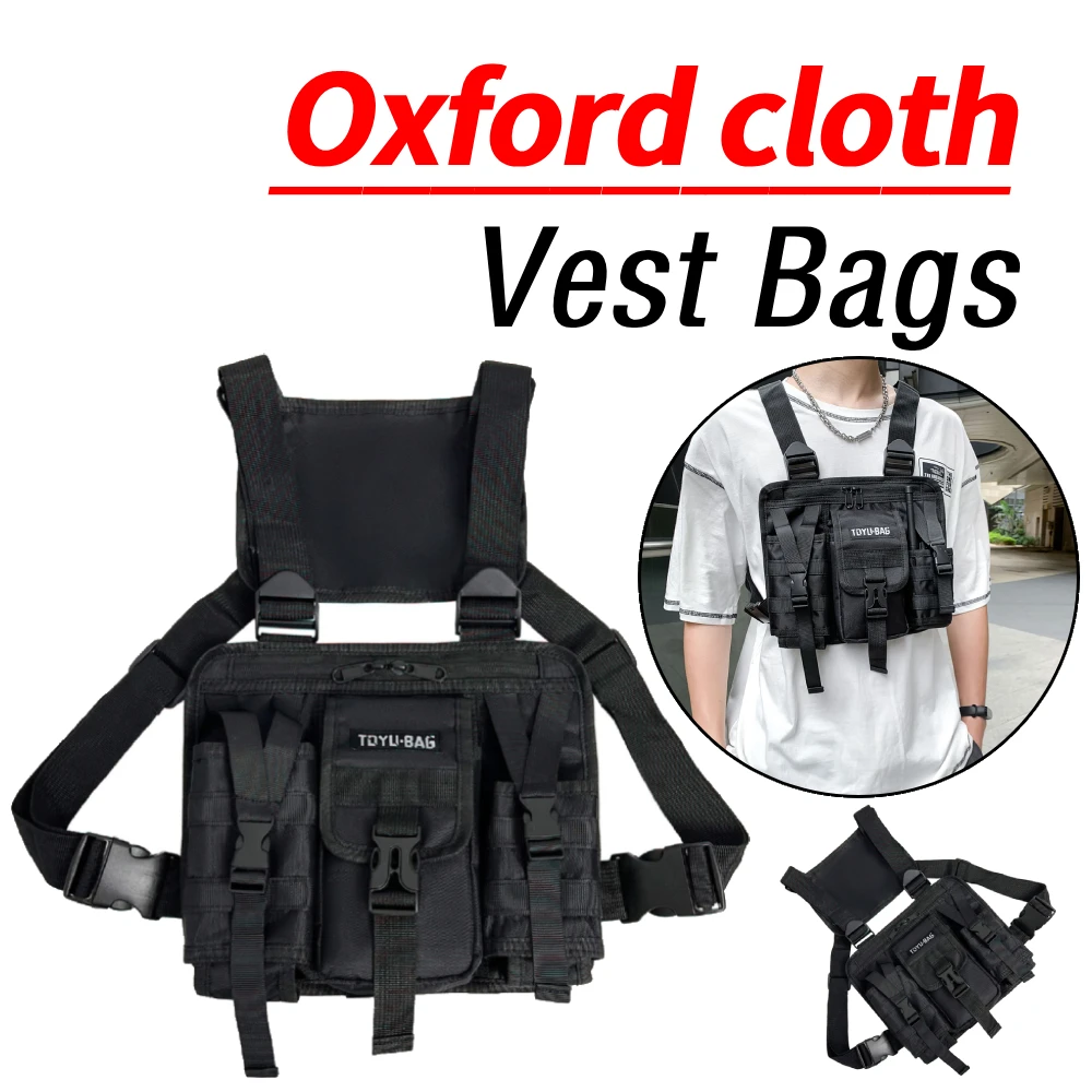 

Сумка на плечо Molle из ткани Оксфорд, регулируемая, с множеством карманов, легкая, для походов, путешествий, велоспорта