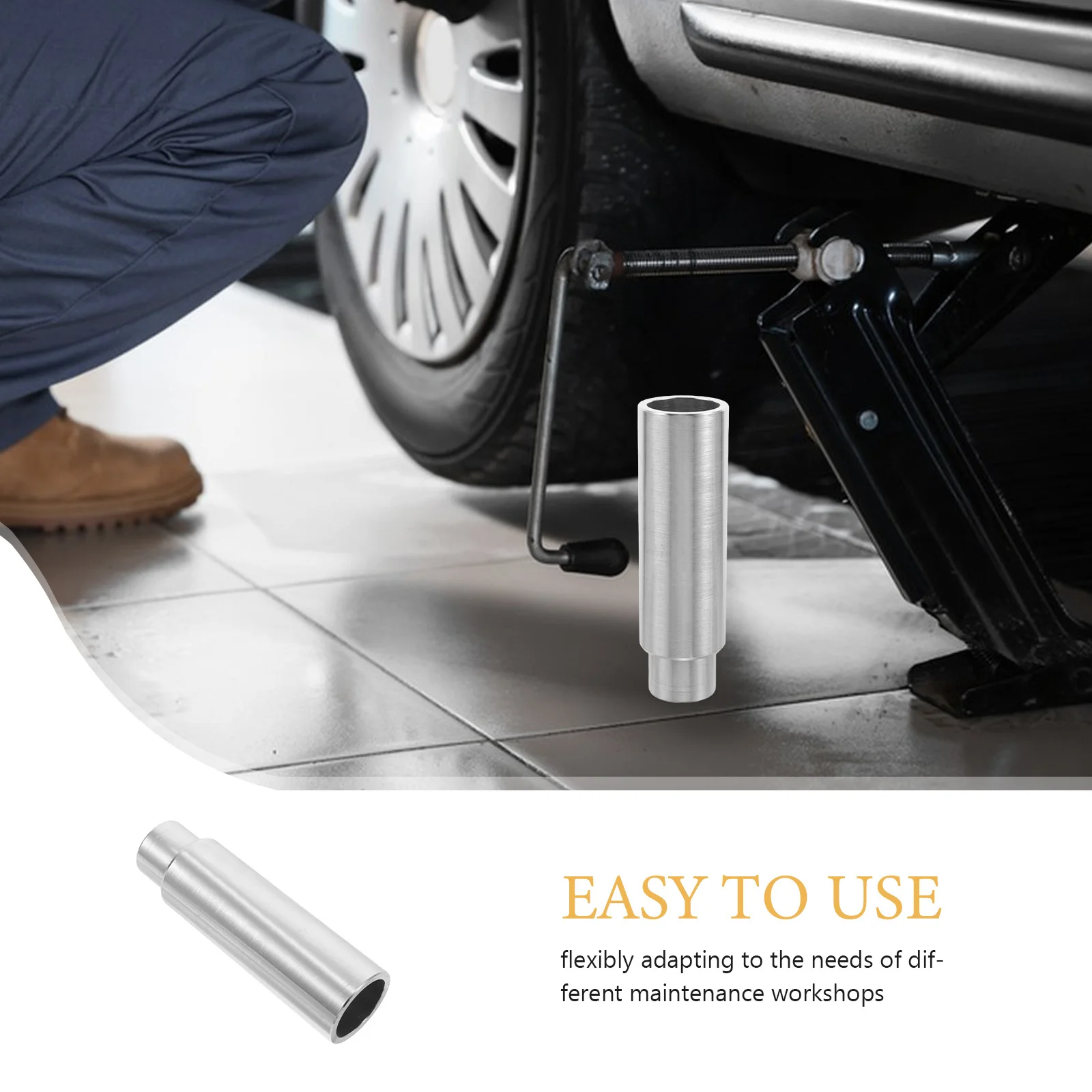 자동차 높이 연장 15cm 병잭용 차량 수리 연장 다리 잭 리프트 높이 연장기 자동차 리프트 하이 피트